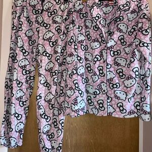 Hello Kitty Pink Pajama Set